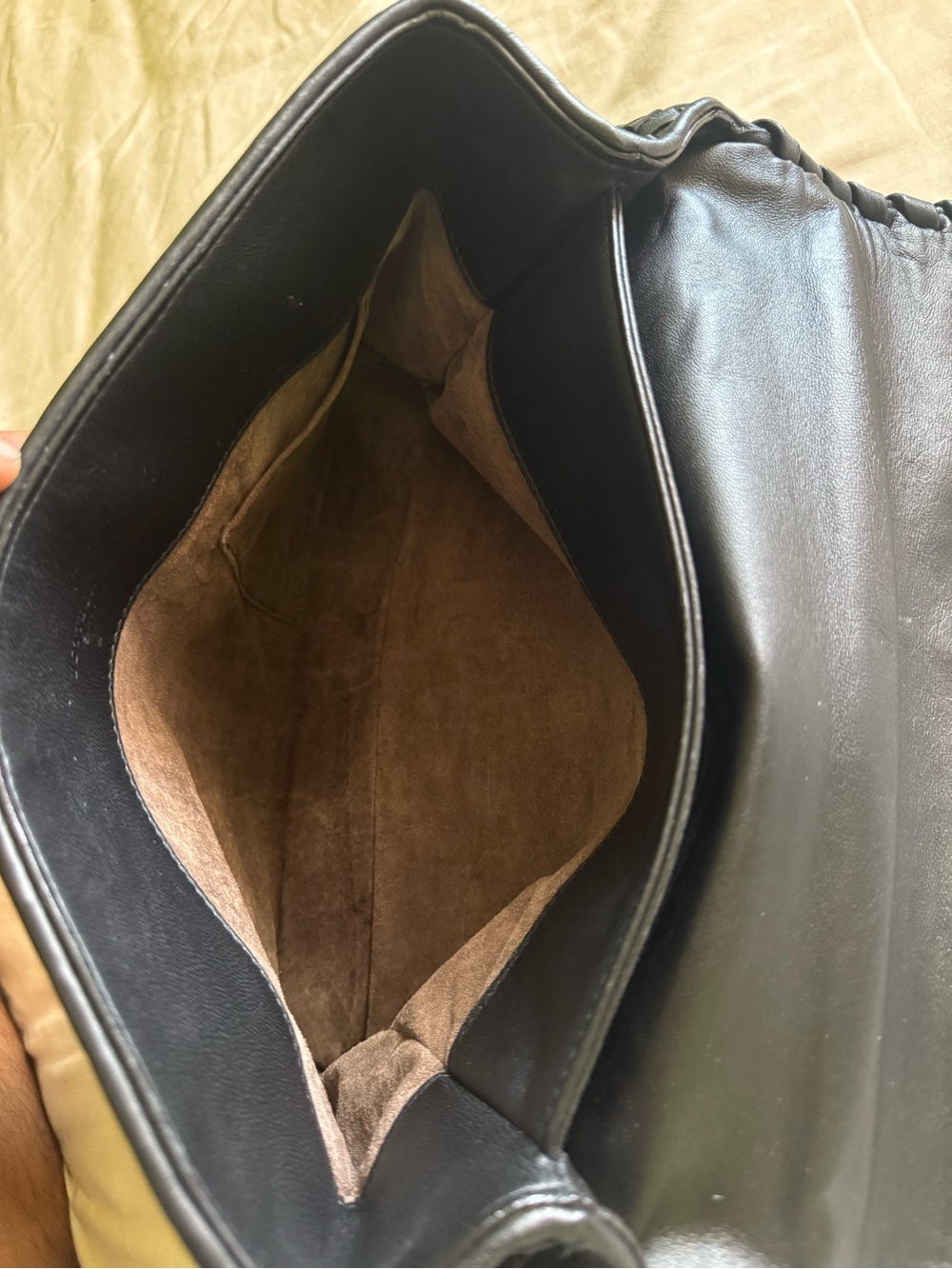 Bottega Veneta Olimpia handbag black Intrecciato woven leather. - Picture 4 of 12